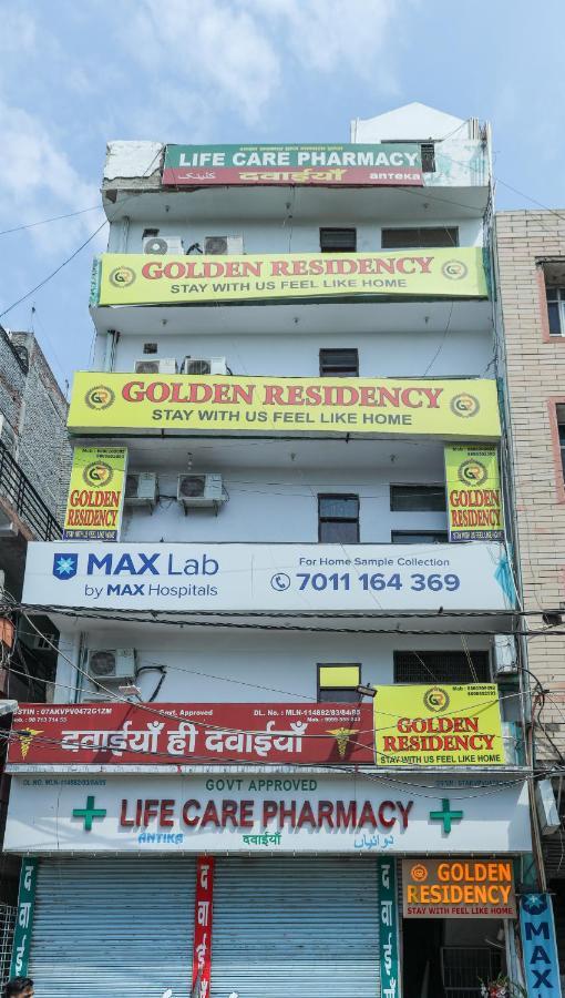 Golden Residency Hotel New Delhi Bagian luar foto